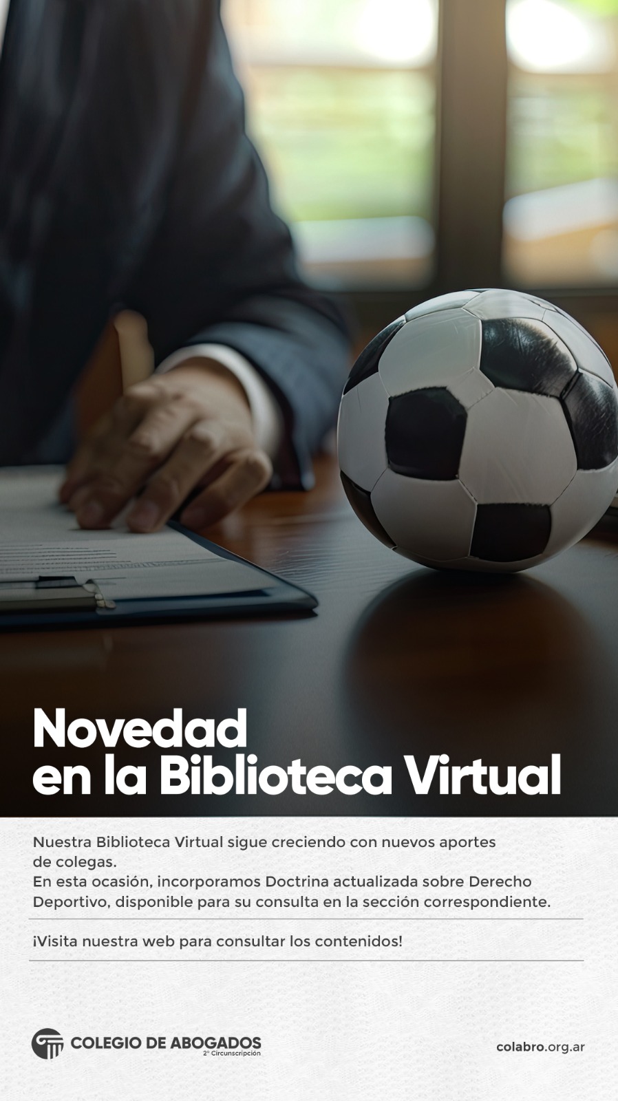 Novedad en la Biblioteca Virtual
